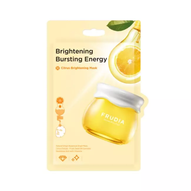 Маска для придания сияния с цитрусом Frudia Citrus Brightening Mask